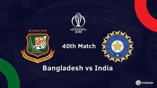 Bangladesh vs India Dream11 Team Prediction