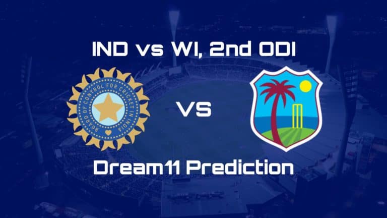 IND vs WI Dream11 Team Prediction 2nd ODI
