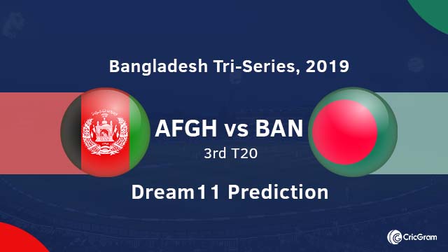 AFGH vs BAN Dream11 Team Prediction
