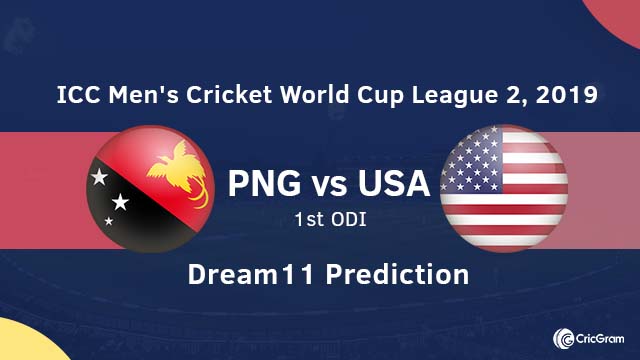 PNG vs USA Dream11 Team Prediction
