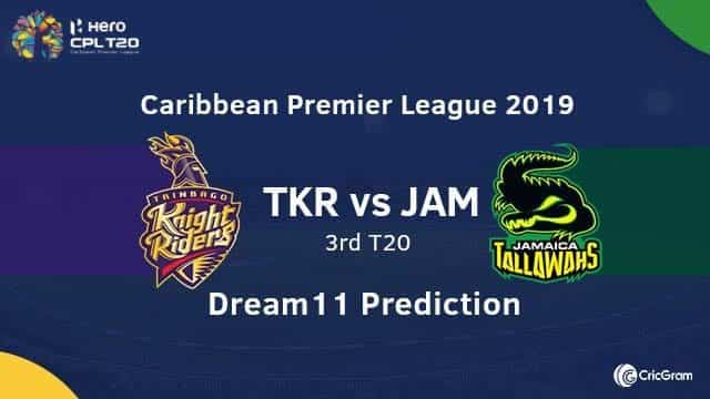 TKR vs JAM Dream11 Team Prediction