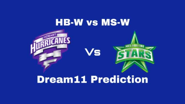 HB W vs MS W Dream11 Prediction 6th Match WBBL 2019