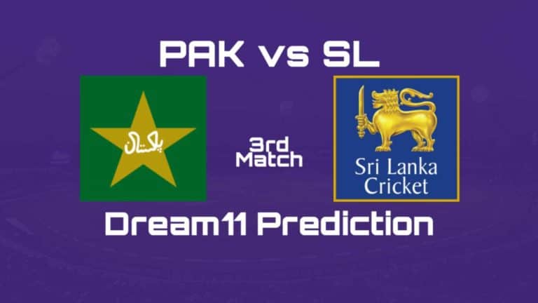 PAK vs SL 3rd ODI Dream11 Team Prediction