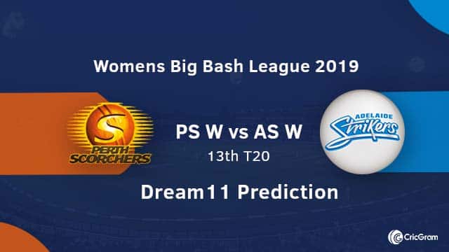 PS-W vs AS-W Dream11 Prediction 13th Match WBBL 2019