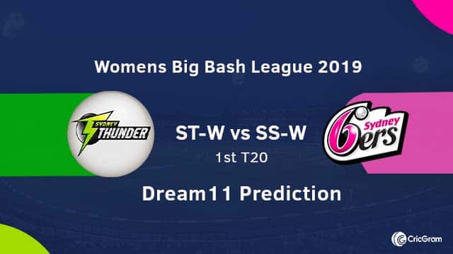 ST-W vs SS-W Dream11 Prediction