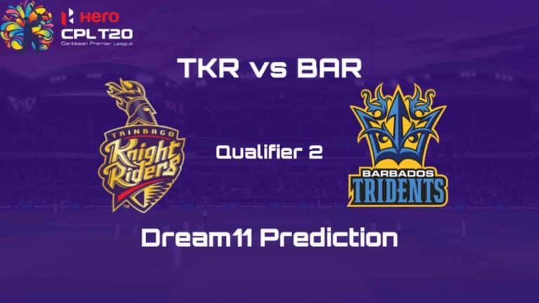 TKR vs BAR Dream11 Prediction Qualifier 2 CPL 2019