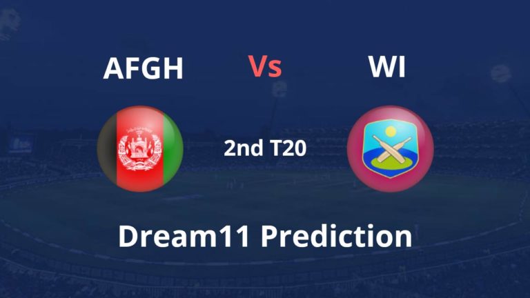 AFGH vs WI 2nd T20 Dream11 Team Prediction and Preview