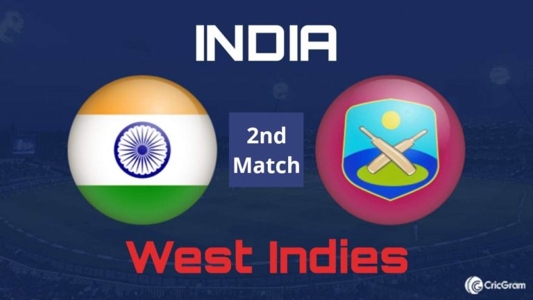 IND vs WI Dream11 Prediction Preview 2nd ODI