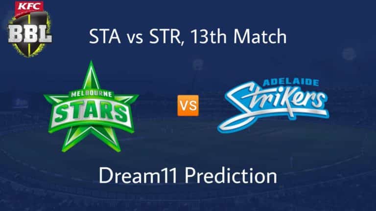 STA vs STR Dream11 Prediction 13th Match BBL 2019-20