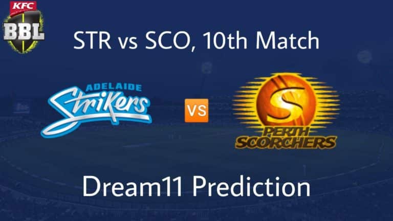 STR vs SCO Dream11 Prediction 10th Match BBL 2019-20