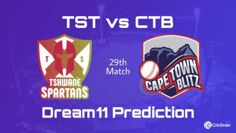 TST vs CTB Dream11 Prediction 29th Match Mzansi Super League 2019