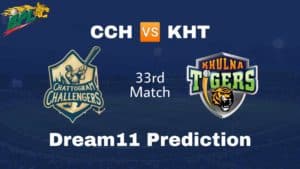 CCH vs KHT Dream11 Prediction 33rd Match BPL 2019-20