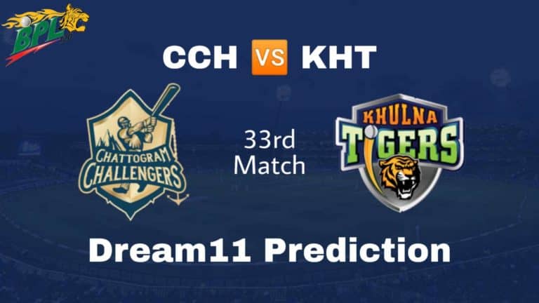 CCH vs KHT Dream11 Prediction 33rd Match BPL 2019-20