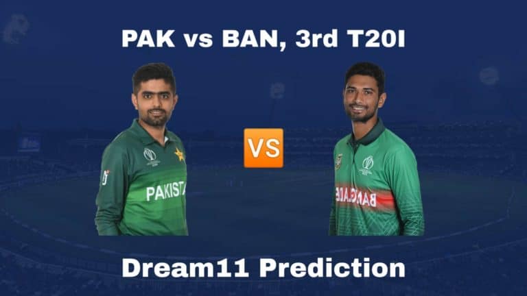 PAK vs BAN Dream11 Prediction 3rd T20I Bangladesh tour of Pakistan 2020