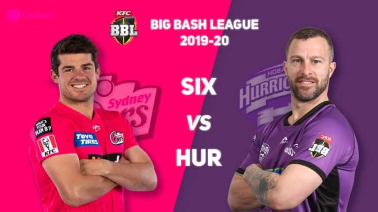 SIX vs HUR Dream11 Prediction 39th Match BBL 2019-20