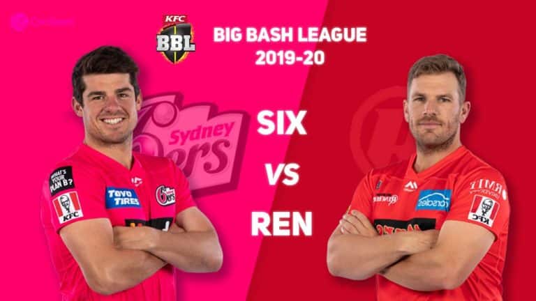 SIX vs REN Dream11 Prediction 52nd Match BBL 2019-20