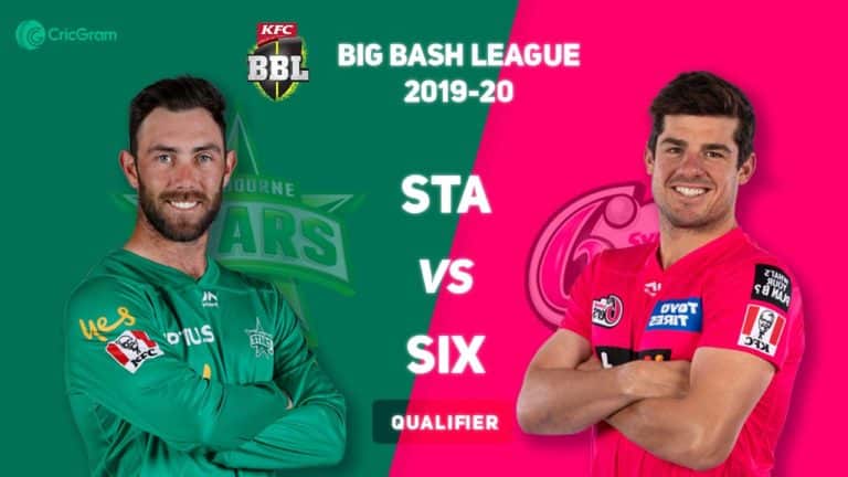 STA vs SIX Dream11 Prediction Qualifier Match BBL 2019-20