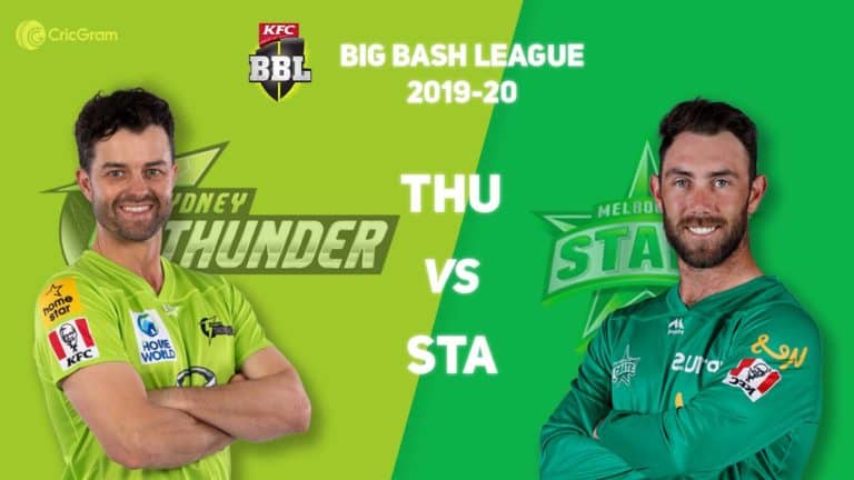 THU vs STA Dream11 Prediction 19th Match BBL 2019-20