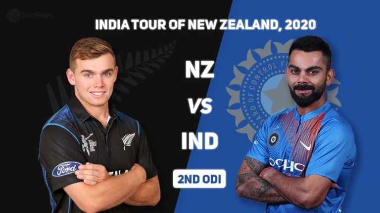 NZ vs IND Dream11 Prediction 2nd ODI India tour of New Zealand 2020