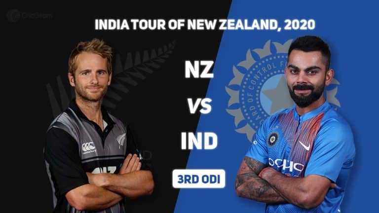 NZ vs IND Dream11 Prediction 3rd ODI India tour of New Zealand 2020