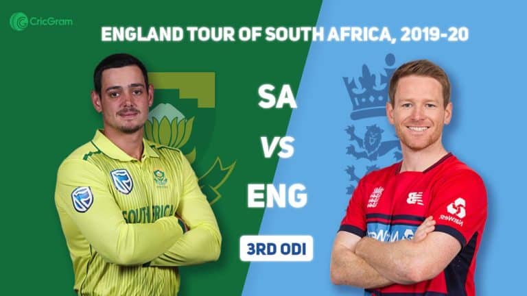 SA vs ENG Dream11 Prediction 3rd ODI England tour of South Africa 2019-20