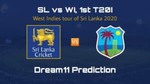 SL vs WI Dream11 Prediction 1st T20I West Indies tour of Sri Lanka 2020