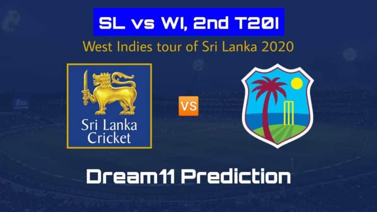 SL vs WI Dream11 Prediction 2nd T20I West Indies tour of Sri Lanka 2020