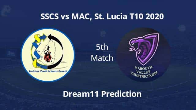 SSCS vs MAC Dream11 Prediction
