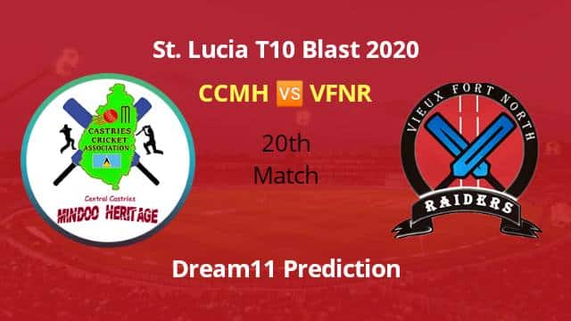 CCMH vs VFNR Dream11 Prediction