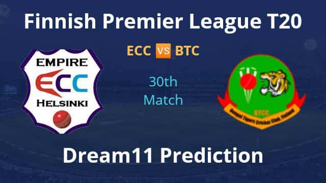 ECC vs BTC Dream11 Prediction