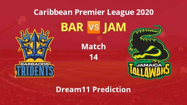 BAR vs JAM Dream11 Prediction 14th Match