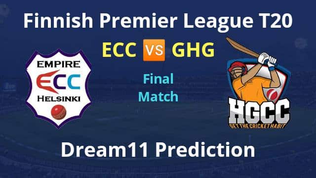 ECC vs GHG Dream11 Prediction Final Match