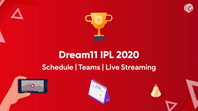 Dream11 IPL 2020 Schedule Teams Live Streaming