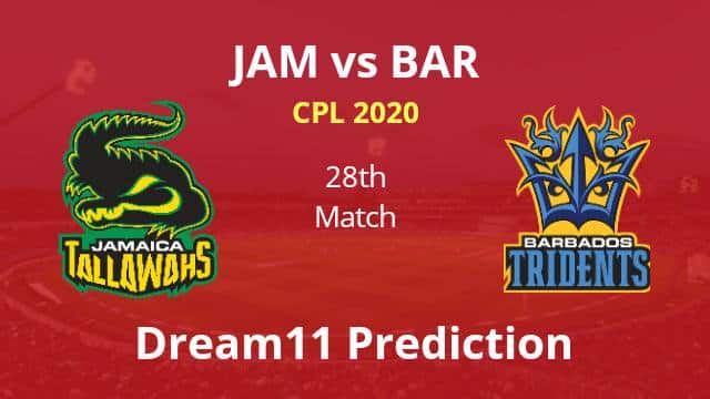 JAM vs BAR Dream11 Prediction and Preview