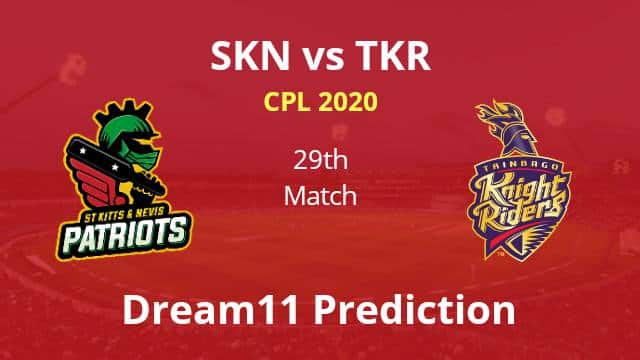 SKN vs TKR Dream11 Prediction