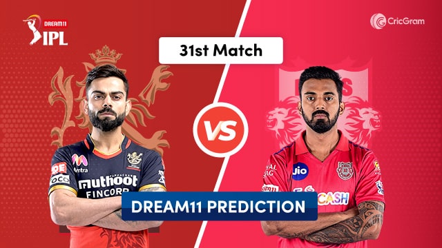 BLR vs KXIP Dream11 Prediction 31st Match IPL 2020
