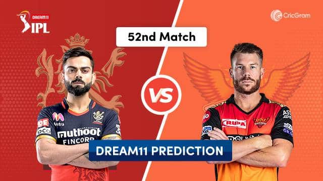 BLR vs SRH Dream11 Prediction 52nd Match