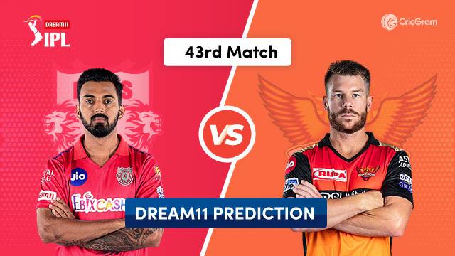KXIP vs SRH Dream11 Prediction 43rd Match IPL 2020