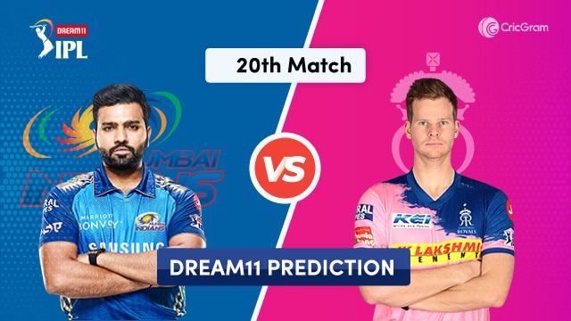 MI vs RR Dream11 Prediction Match 20 IPL 2020
