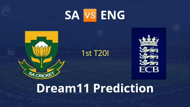SA vs ENG Dream11 Prediction 1st T20I