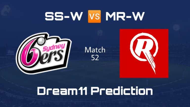SS W vs MR W Dream11 Prediction 52nd Match WBBL 2020
