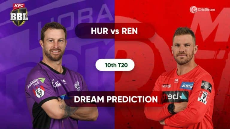 HUR vs REN Dream11 Prediction and Match Preview 10th Match BBL 2020-21