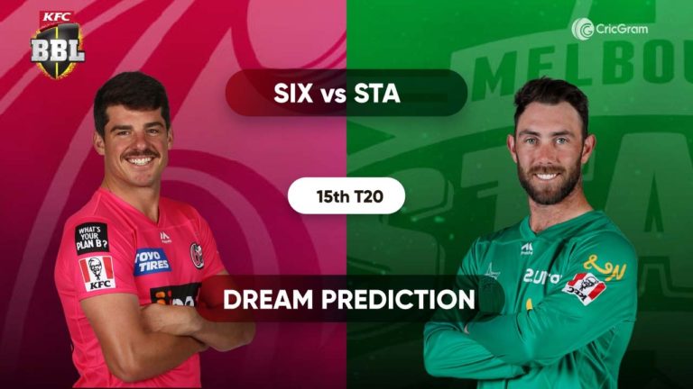SIX vs STA Dream11 Prediction and Match Preview BBL 2020-21