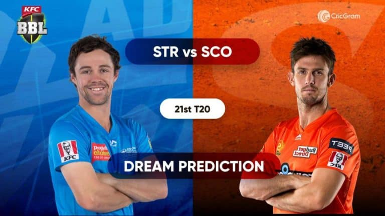 STR vs SCO Dream11 Prediction and Preview BBL 2020-21