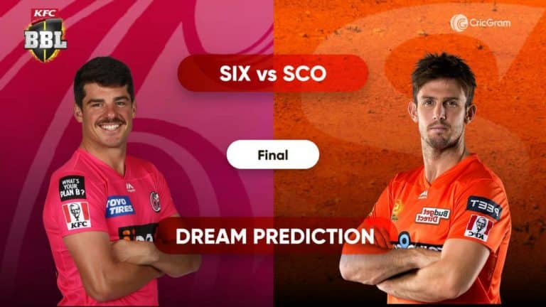 SIX vs SCO Dream11 Prediction Final BBL 2020 21