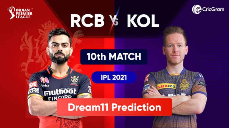 BLR vs KOL Dream11 Prediction IPL 2021