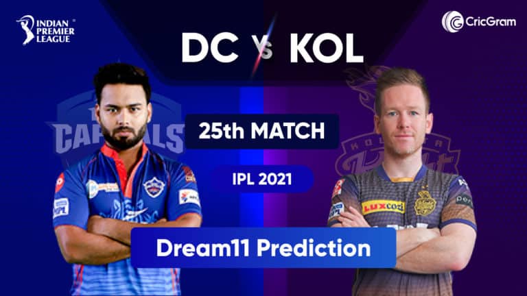 DC vs KOL Dream11 Prediction IPL 2021