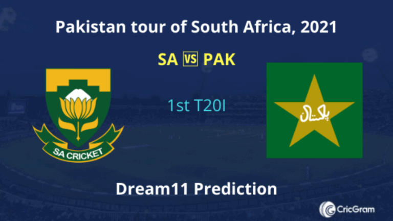 SA vs PAK Dream11 Prediction 1st T20I