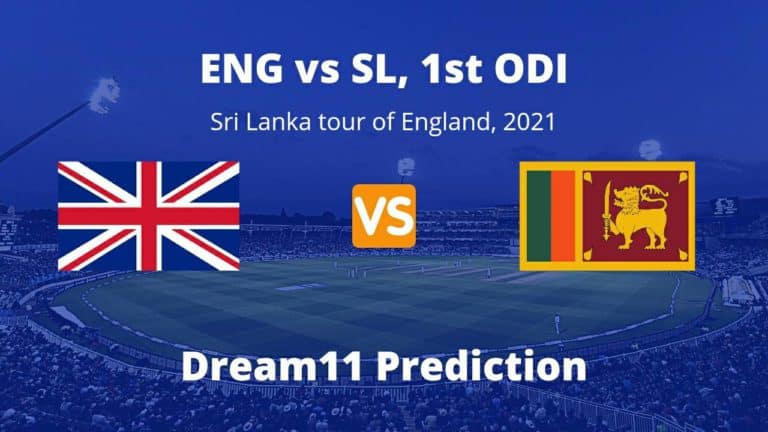 ENG vs SL Dream11 Prediction 1st ODI Sri Lanka tour of England 2021