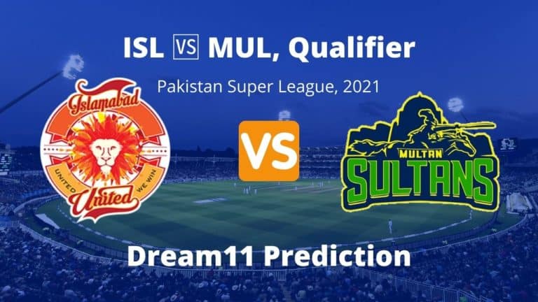 ISL vs MUL Dream11 Prediction Qualifier PSL 2021